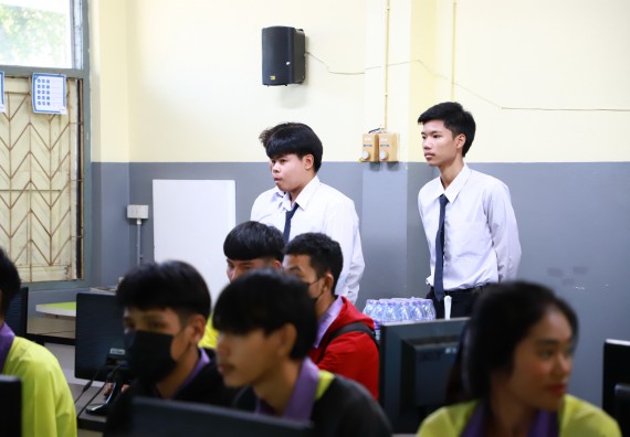 คณะวิทยาศาสตร์และเทคโนโลยี จัดค่ายวิทยาศาสตร์สัญจร ปีการศึกษา 2566  โรงเรียนทุ่งโพธิ์ทะเลพิทยา