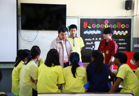 คณะวิทยาศาสตร์และเทคโนโลยี จัดค่ายวิทยาศาสตร์สัญจร ปีการศึกษา 2566  โรงเรียนทุ่งโพธิ์ทะเลพิทยา