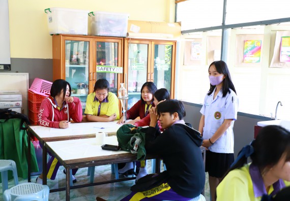 คณะวิทยาศาสตร์และเทคโนโลยี จัดค่ายวิทยาศาสตร์สัญจร ปีการศึกษา 2566  โรงเรียนทุ่งโพธิ์ทะเลพิทยา