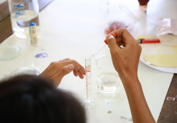 คณะวิทยาศาสตร์และเทคโนโลยี จัดค่ายวิทยาศาสตร์สัญจร ปีการศึกษา 2566  โรงเรียนทุ่งโพธิ์ทะเลพิทยา