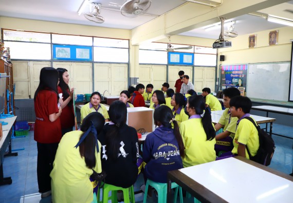 คณะวิทยาศาสตร์และเทคโนโลยี จัดค่ายวิทยาศาสตร์สัญจร ปีการศึกษา 2566  โรงเรียนทุ่งโพธิ์ทะเลพิทยา