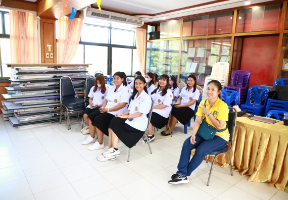 คณะวิทยาศาสตร์และเทคโนโลยี จัดค่ายวิทยาศาสตร์สัญจร ปีการศึกษา 2566  โรงเรียนทุ่งโพธิ์ทะเลพิทยา