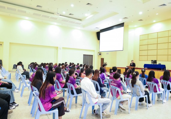 ภาพกิจกรรม  คณะวิทยาศาสตร์และเทคโนโลยี จัดโครงการยกระดับนวัตกรรมชุมชนด้วยกระบวนการวิศวกรสังคม กิจกรรมการอบรมบ่มเพาะทักษะการเป็นวิศวกรสังคม