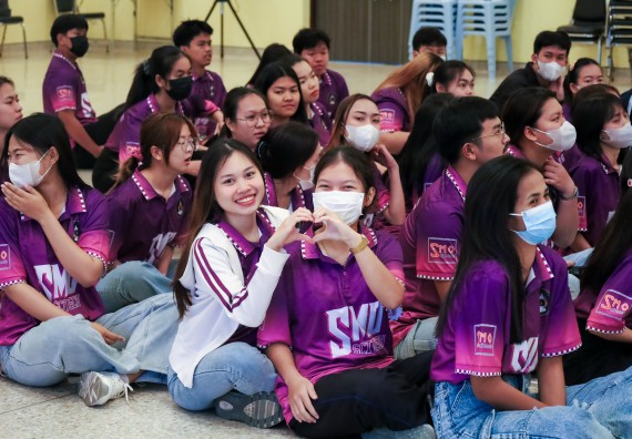 ภาพกิจกรรม  คณะวิทยาศาสตร์และเทคโนโลยี จัดโครงการยกระดับนวัตกรรมชุมชนด้วยกระบวนการวิศวกรสังคม กิจกรรมการอบรมบ่มเพาะทักษะการเป็นวิศวกรสังคม