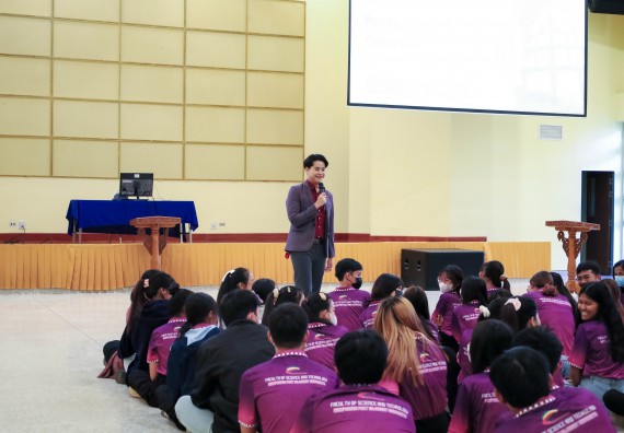 ภาพกิจกรรม  คณะวิทยาศาสตร์และเทคโนโลยี จัดโครงการยกระดับนวัตกรรมชุมชนด้วยกระบวนการวิศวกรสังคม กิจกรรมการอบรมบ่มเพาะทักษะการเป็นวิศวกรสังคม