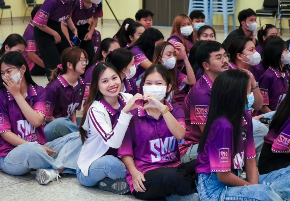 ภาพกิจกรรม  คณะวิทยาศาสตร์และเทคโนโลยี จัดโครงการยกระดับนวัตกรรมชุมชนด้วยกระบวนการวิศวกรสังคม กิจกรรมการอบรมบ่มเพาะทักษะการเป็นวิศวกรสังคม