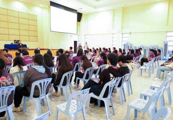 ภาพกิจกรรม  คณะวิทยาศาสตร์และเทคโนโลยี จัดโครงการยกระดับนวัตกรรมชุมชนด้วยกระบวนการวิศวกรสังคม กิจกรรมการอบรมบ่มเพาะทักษะการเป็นวิศวกรสังคม