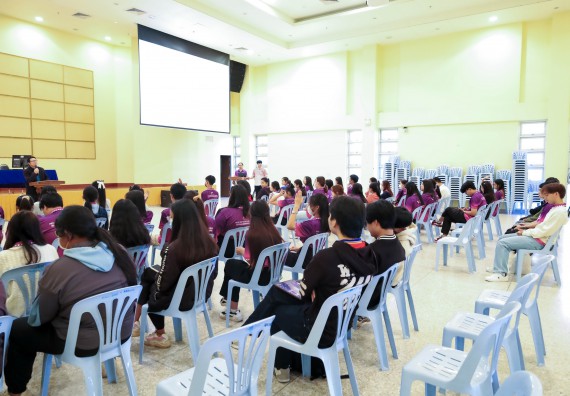 ภาพกิจกรรม  คณะวิทยาศาสตร์และเทคโนโลยี จัดโครงการยกระดับนวัตกรรมชุมชนด้วยกระบวนการวิศวกรสังคม กิจกรรมการอบรมบ่มเพาะทักษะการเป็นวิศวกรสังคม