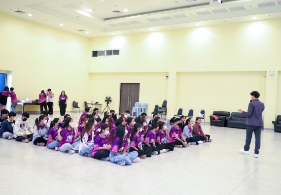 ภาพกิจกรรม  คณะวิทยาศาสตร์และเทคโนโลยี จัดโครงการยกระดับนวัตกรรมชุมชนด้วยกระบวนการวิศวกรสังคม กิจกรรมการอบรมบ่มเพาะทักษะการเป็นวิศวกรสังคม