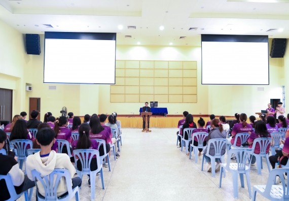 ภาพกิจกรรม  คณะวิทยาศาสตร์และเทคโนโลยี จัดโครงการยกระดับนวัตกรรมชุมชนด้วยกระบวนการวิศวกรสังคม กิจกรรมการอบรมบ่มเพาะทักษะการเป็นวิศวกรสังคม