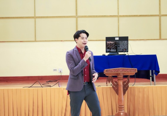 ภาพกิจกรรม  คณะวิทยาศาสตร์และเทคโนโลยี จัดโครงการยกระดับนวัตกรรมชุมชนด้วยกระบวนการวิศวกรสังคม กิจกรรมการอบรมบ่มเพาะทักษะการเป็นวิศวกรสังคม