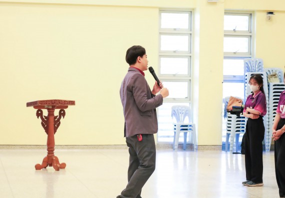 ภาพกิจกรรม  คณะวิทยาศาสตร์และเทคโนโลยี จัดโครงการยกระดับนวัตกรรมชุมชนด้วยกระบวนการวิศวกรสังคม กิจกรรมการอบรมบ่มเพาะทักษะการเป็นวิศวกรสังคม