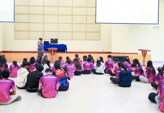 ภาพกิจกรรม  คณะวิทยาศาสตร์และเทคโนโลยี จัดโครงการยกระดับนวัตกรรมชุมชนด้วยกระบวนการวิศวกรสังคม กิจกรรมการอบรมบ่มเพาะทักษะการเป็นวิศวกรสังคม