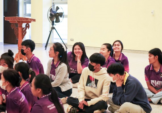 ภาพกิจกรรม  คณะวิทยาศาสตร์และเทคโนโลยี จัดโครงการยกระดับนวัตกรรมชุมชนด้วยกระบวนการวิศวกรสังคม กิจกรรมการอบรมบ่มเพาะทักษะการเป็นวิศวกรสังคม