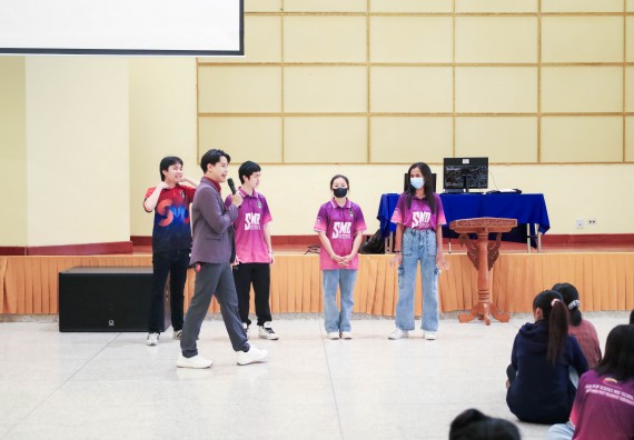 ภาพกิจกรรม  คณะวิทยาศาสตร์และเทคโนโลยี จัดโครงการยกระดับนวัตกรรมชุมชนด้วยกระบวนการวิศวกรสังคม กิจกรรมการอบรมบ่มเพาะทักษะการเป็นวิศวกรสังคม