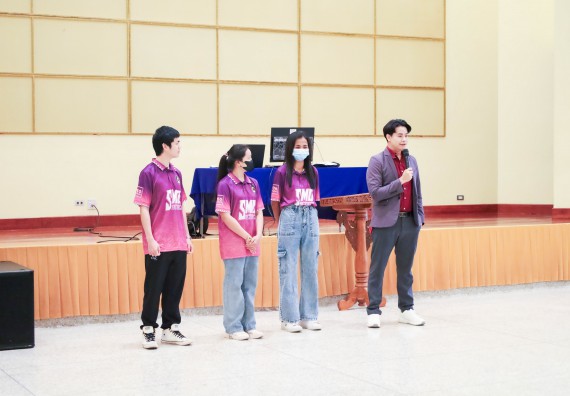 ภาพกิจกรรม  คณะวิทยาศาสตร์และเทคโนโลยี จัดโครงการยกระดับนวัตกรรมชุมชนด้วยกระบวนการวิศวกรสังคม กิจกรรมการอบรมบ่มเพาะทักษะการเป็นวิศวกรสังคม