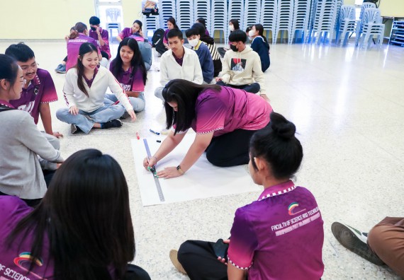 ภาพกิจกรรม  คณะวิทยาศาสตร์และเทคโนโลยี จัดโครงการยกระดับนวัตกรรมชุมชนด้วยกระบวนการวิศวกรสังคม กิจกรรมการอบรมบ่มเพาะทักษะการเป็นวิศวกรสังคม