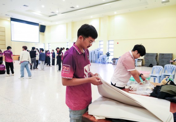 ภาพกิจกรรม  คณะวิทยาศาสตร์และเทคโนโลยี จัดโครงการยกระดับนวัตกรรมชุมชนด้วยกระบวนการวิศวกรสังคม กิจกรรมการอบรมบ่มเพาะทักษะการเป็นวิศวกรสังคม