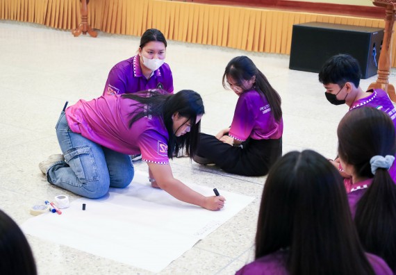 ภาพกิจกรรม  คณะวิทยาศาสตร์และเทคโนโลยี จัดโครงการยกระดับนวัตกรรมชุมชนด้วยกระบวนการวิศวกรสังคม กิจกรรมการอบรมบ่มเพาะทักษะการเป็นวิศวกรสังคม