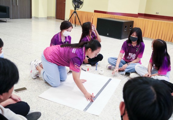 ภาพกิจกรรม  คณะวิทยาศาสตร์และเทคโนโลยี จัดโครงการยกระดับนวัตกรรมชุมชนด้วยกระบวนการวิศวกรสังคม กิจกรรมการอบรมบ่มเพาะทักษะการเป็นวิศวกรสังคม