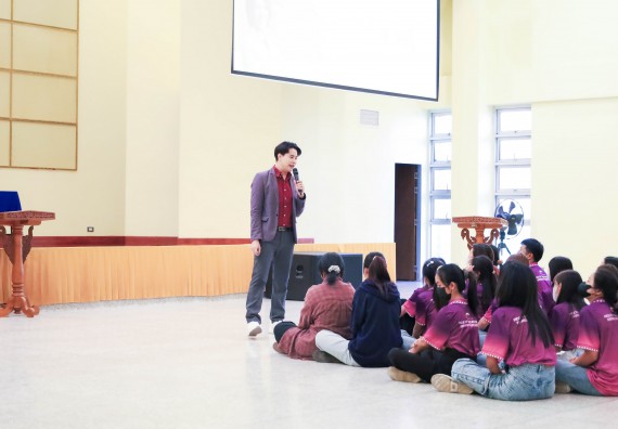 ภาพกิจกรรม  คณะวิทยาศาสตร์และเทคโนโลยี จัดโครงการยกระดับนวัตกรรมชุมชนด้วยกระบวนการวิศวกรสังคม กิจกรรมการอบรมบ่มเพาะทักษะการเป็นวิศวกรสังคม