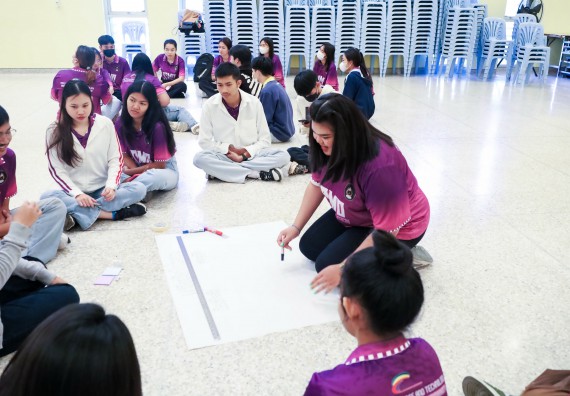 ภาพกิจกรรม  คณะวิทยาศาสตร์และเทคโนโลยี จัดโครงการยกระดับนวัตกรรมชุมชนด้วยกระบวนการวิศวกรสังคม กิจกรรมการอบรมบ่มเพาะทักษะการเป็นวิศวกรสังคม