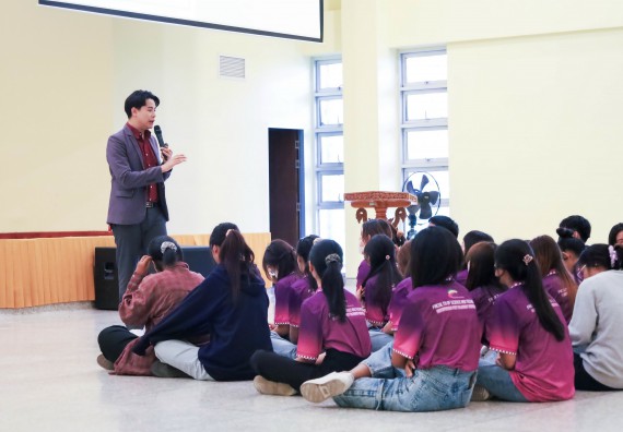 ภาพกิจกรรม  คณะวิทยาศาสตร์และเทคโนโลยี จัดโครงการยกระดับนวัตกรรมชุมชนด้วยกระบวนการวิศวกรสังคม กิจกรรมการอบรมบ่มเพาะทักษะการเป็นวิศวกรสังคม