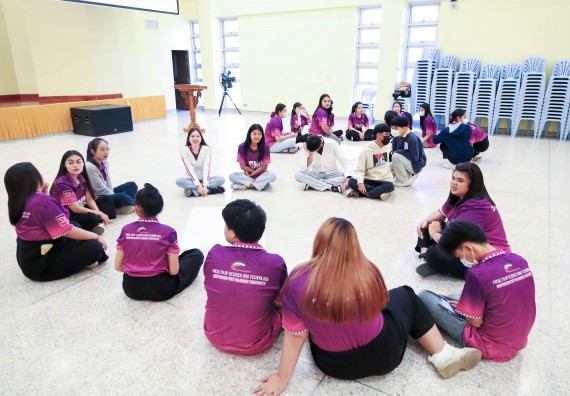 ภาพกิจกรรม  คณะวิทยาศาสตร์และเทคโนโลยี จัดโครงการยกระดับนวัตกรรมชุมชนด้วยกระบวนการวิศวกรสังคม กิจกรรมการอบรมบ่มเพาะทักษะการเป็นวิศวกรสังคม