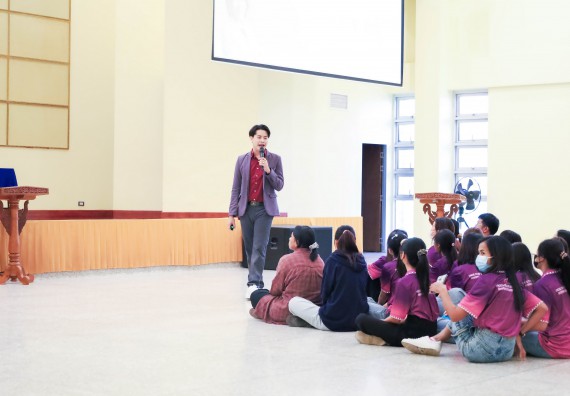 ภาพกิจกรรม  คณะวิทยาศาสตร์และเทคโนโลยี จัดโครงการยกระดับนวัตกรรมชุมชนด้วยกระบวนการวิศวกรสังคม กิจกรรมการอบรมบ่มเพาะทักษะการเป็นวิศวกรสังคม