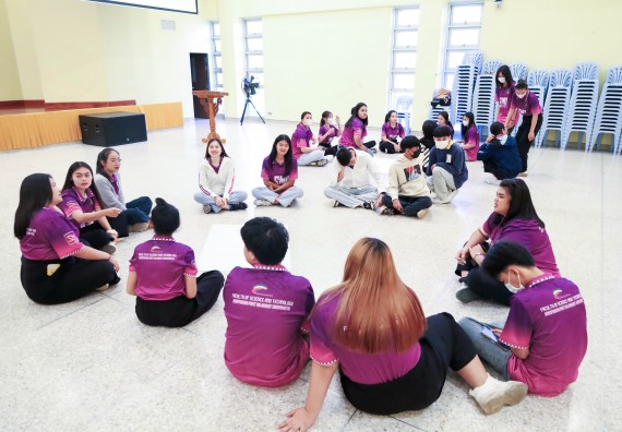 ภาพกิจกรรม  คณะวิทยาศาสตร์และเทคโนโลยี จัดโครงการยกระดับนวัตกรรมชุมชนด้วยกระบวนการวิศวกรสังคม กิจกรรมการอบรมบ่มเพาะทักษะการเป็นวิศวกรสังคม