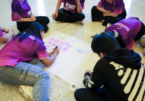 ภาพกิจกรรม  คณะวิทยาศาสตร์และเทคโนโลยี จัดโครงการยกระดับนวัตกรรมชุมชนด้วยกระบวนการวิศวกรสังคม กิจกรรมการอบรมบ่มเพาะทักษะการเป็นวิศวกรสังคม