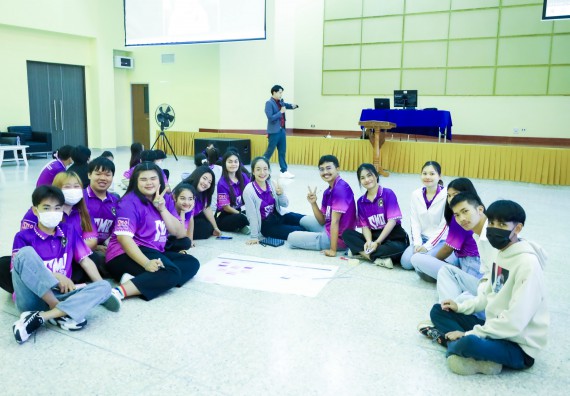 ภาพกิจกรรม  คณะวิทยาศาสตร์และเทคโนโลยี จัดโครงการยกระดับนวัตกรรมชุมชนด้วยกระบวนการวิศวกรสังคม กิจกรรมการอบรมบ่มเพาะทักษะการเป็นวิศวกรสังคม