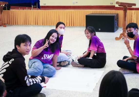 ภาพกิจกรรม  คณะวิทยาศาสตร์และเทคโนโลยี จัดโครงการยกระดับนวัตกรรมชุมชนด้วยกระบวนการวิศวกรสังคม กิจกรรมการอบรมบ่มเพาะทักษะการเป็นวิศวกรสังคม