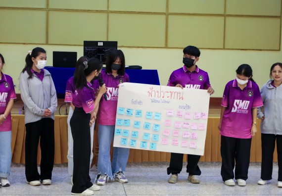 ภาพกิจกรรม  คณะวิทยาศาสตร์และเทคโนโลยี จัดโครงการยกระดับนวัตกรรมชุมชนด้วยกระบวนการวิศวกรสังคม กิจกรรมการอบรมบ่มเพาะทักษะการเป็นวิศวกรสังคม