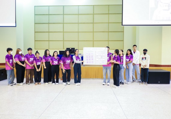 ภาพกิจกรรม  คณะวิทยาศาสตร์และเทคโนโลยี จัดโครงการยกระดับนวัตกรรมชุมชนด้วยกระบวนการวิศวกรสังคม กิจกรรมการอบรมบ่มเพาะทักษะการเป็นวิศวกรสังคม