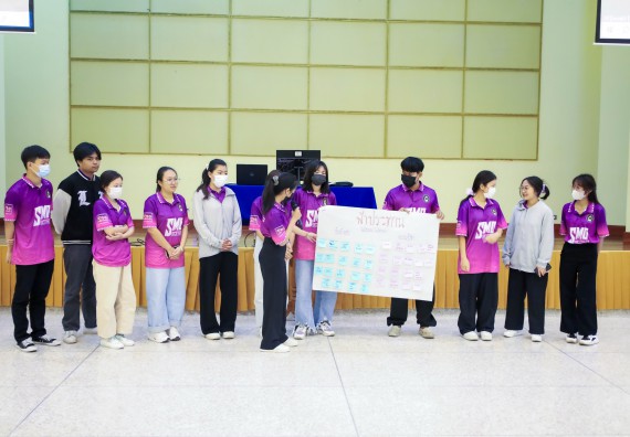 ภาพกิจกรรม  คณะวิทยาศาสตร์และเทคโนโลยี จัดโครงการยกระดับนวัตกรรมชุมชนด้วยกระบวนการวิศวกรสังคม กิจกรรมการอบรมบ่มเพาะทักษะการเป็นวิศวกรสังคม