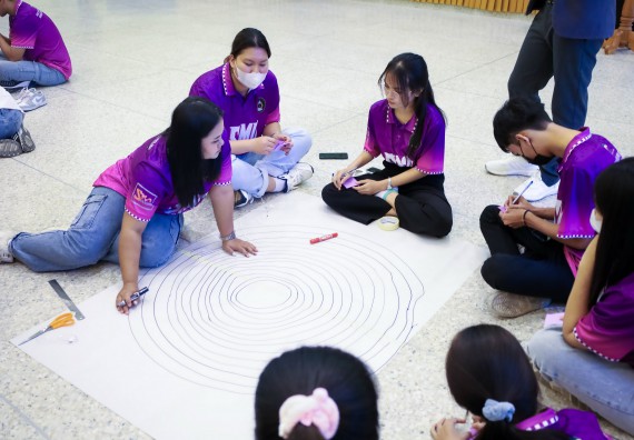 ภาพกิจกรรม  คณะวิทยาศาสตร์และเทคโนโลยี จัดโครงการยกระดับนวัตกรรมชุมชนด้วยกระบวนการวิศวกรสังคม กิจกรรมการอบรมบ่มเพาะทักษะการเป็นวิศวกรสังคม