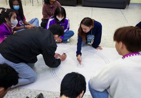ภาพกิจกรรม  คณะวิทยาศาสตร์และเทคโนโลยี จัดโครงการยกระดับนวัตกรรมชุมชนด้วยกระบวนการวิศวกรสังคม กิจกรรมการอบรมบ่มเพาะทักษะการเป็นวิศวกรสังคม