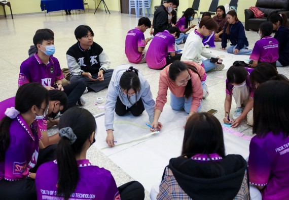 ภาพกิจกรรม  คณะวิทยาศาสตร์และเทคโนโลยี จัดโครงการยกระดับนวัตกรรมชุมชนด้วยกระบวนการวิศวกรสังคม กิจกรรมการอบรมบ่มเพาะทักษะการเป็นวิศวกรสังคม