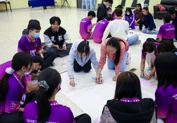 ภาพกิจกรรม  คณะวิทยาศาสตร์และเทคโนโลยี จัดโครงการยกระดับนวัตกรรมชุมชนด้วยกระบวนการวิศวกรสังคม กิจกรรมการอบรมบ่มเพาะทักษะการเป็นวิศวกรสังคม