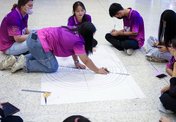 ภาพกิจกรรม  คณะวิทยาศาสตร์และเทคโนโลยี จัดโครงการยกระดับนวัตกรรมชุมชนด้วยกระบวนการวิศวกรสังคม กิจกรรมการอบรมบ่มเพาะทักษะการเป็นวิศวกรสังคม