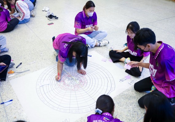 ภาพกิจกรรม  คณะวิทยาศาสตร์และเทคโนโลยี จัดโครงการยกระดับนวัตกรรมชุมชนด้วยกระบวนการวิศวกรสังคม กิจกรรมการอบรมบ่มเพาะทักษะการเป็นวิศวกรสังคม