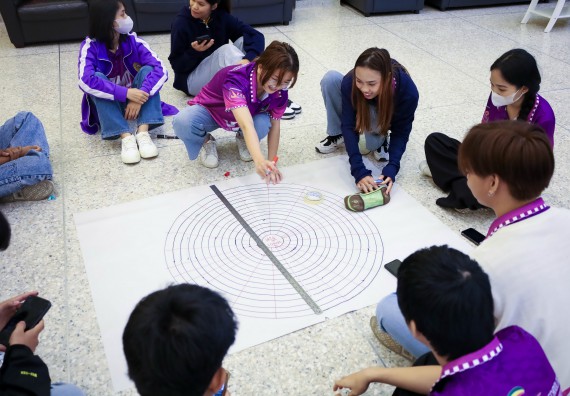 ภาพกิจกรรม  คณะวิทยาศาสตร์และเทคโนโลยี จัดโครงการยกระดับนวัตกรรมชุมชนด้วยกระบวนการวิศวกรสังคม กิจกรรมการอบรมบ่มเพาะทักษะการเป็นวิศวกรสังคม