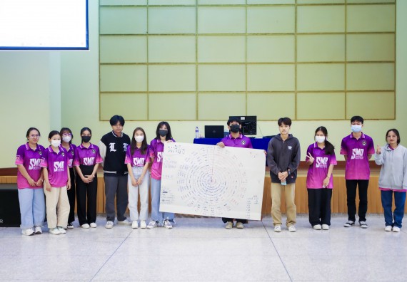 ภาพกิจกรรม  คณะวิทยาศาสตร์และเทคโนโลยี จัดโครงการยกระดับนวัตกรรมชุมชนด้วยกระบวนการวิศวกรสังคม กิจกรรมการอบรมบ่มเพาะทักษะการเป็นวิศวกรสังคม