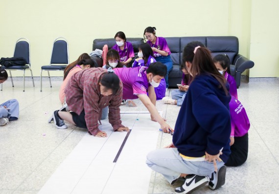 ภาพกิจกรรม  คณะวิทยาศาสตร์และเทคโนโลยี จัดโครงการยกระดับนวัตกรรมชุมชนด้วยกระบวนการวิศวกรสังคม กิจกรรมการอบรมบ่มเพาะทักษะการเป็นวิศวกรสังคม