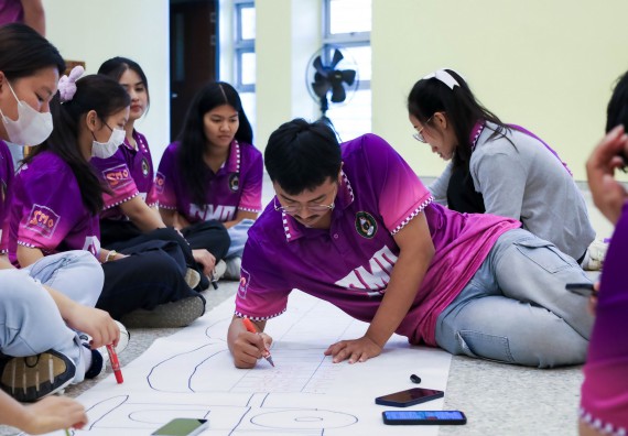 ภาพกิจกรรม  คณะวิทยาศาสตร์และเทคโนโลยี จัดโครงการยกระดับนวัตกรรมชุมชนด้วยกระบวนการวิศวกรสังคม กิจกรรมการอบรมบ่มเพาะทักษะการเป็นวิศวกรสังคม