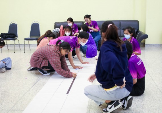 ภาพกิจกรรม  คณะวิทยาศาสตร์และเทคโนโลยี จัดโครงการยกระดับนวัตกรรมชุมชนด้วยกระบวนการวิศวกรสังคม กิจกรรมการอบรมบ่มเพาะทักษะการเป็นวิศวกรสังคม