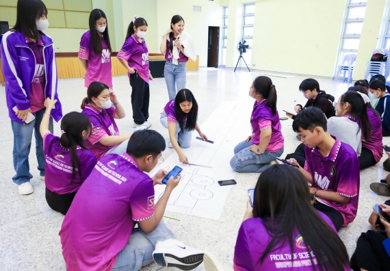 ภาพกิจกรรม  คณะวิทยาศาสตร์และเทคโนโลยี จัดโครงการยกระดับนวัตกรรมชุมชนด้วยกระบวนการวิศวกรสังคม กิจกรรมการอบรมบ่มเพาะทักษะการเป็นวิศวกรสังคม