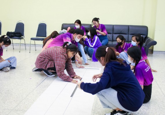 ภาพกิจกรรม  คณะวิทยาศาสตร์และเทคโนโลยี จัดโครงการยกระดับนวัตกรรมชุมชนด้วยกระบวนการวิศวกรสังคม กิจกรรมการอบรมบ่มเพาะทักษะการเป็นวิศวกรสังคม