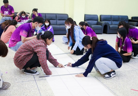 ภาพกิจกรรม  คณะวิทยาศาสตร์และเทคโนโลยี จัดโครงการยกระดับนวัตกรรมชุมชนด้วยกระบวนการวิศวกรสังคม กิจกรรมการอบรมบ่มเพาะทักษะการเป็นวิศวกรสังคม